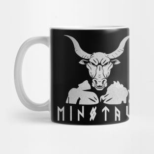 Minotaur Distressed Mug